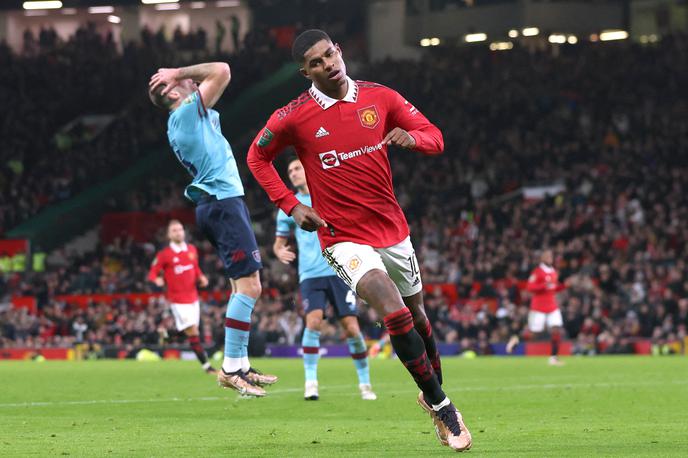 Manchester United Marcus Rashford | Rashford je podaljšal sodelovanje z angleškim klubom še za eno sezono. | Foto Reuters