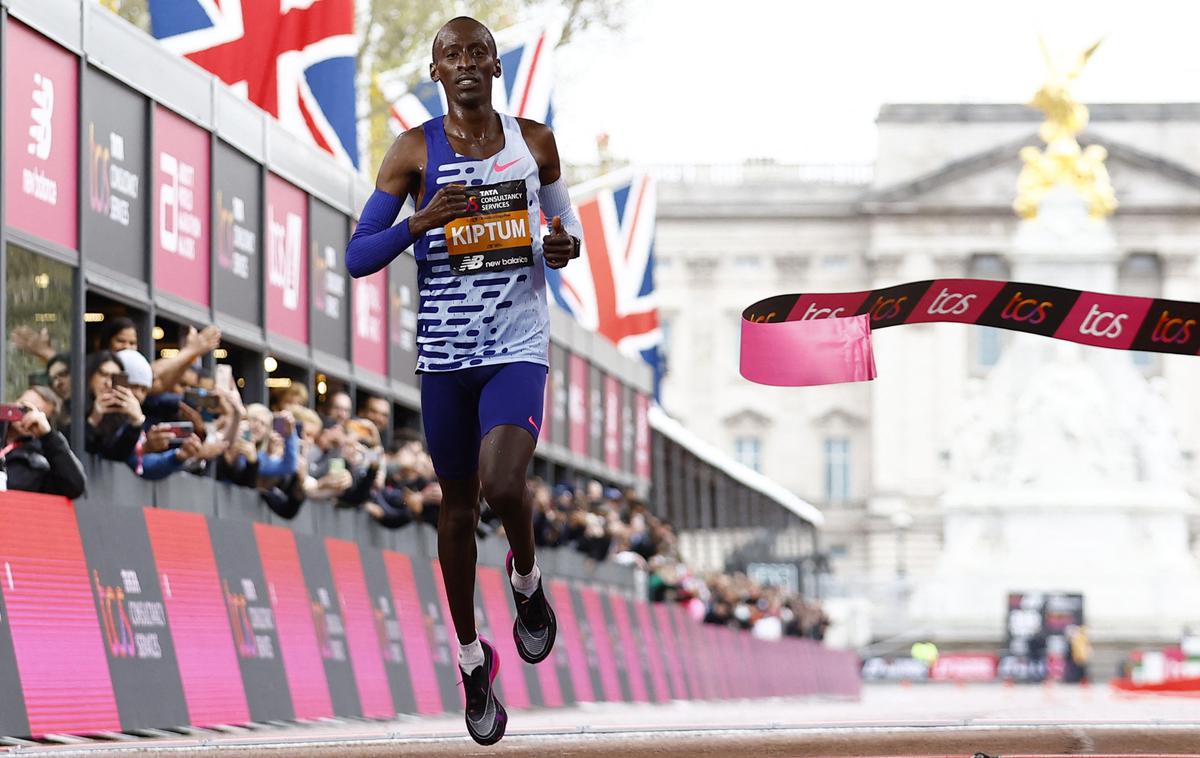 Kelvin Kiptum | Kelvin Kiptum je odtekel drugi najhitrejši maraton v zgodovini. | Foto Reuters