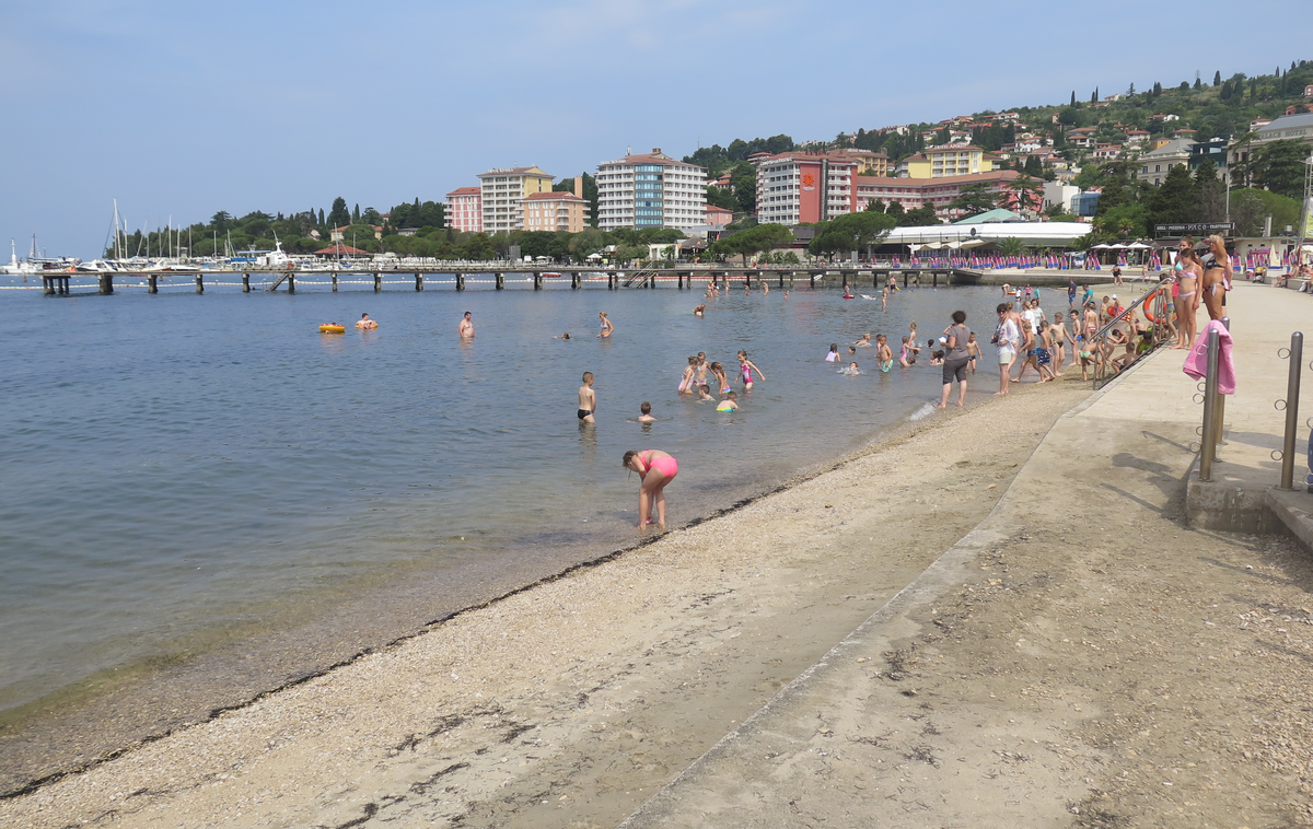 Portoroška plaža | Foto STA