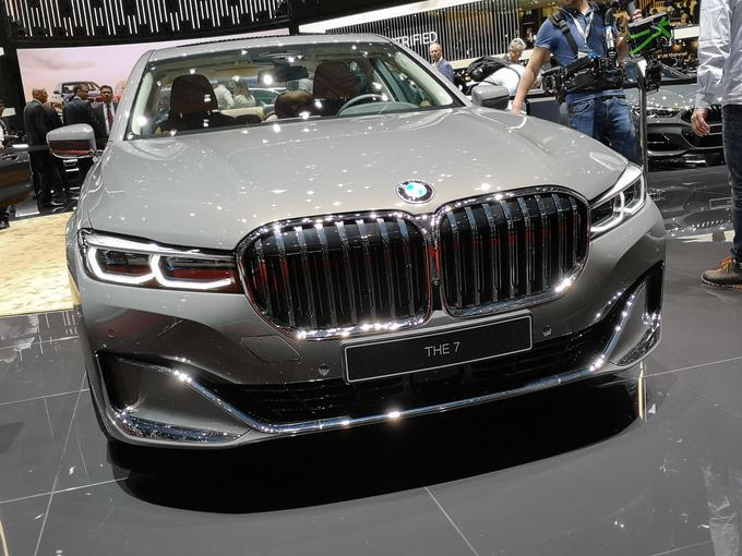 Prenovljeni BMW serije 7 | Foto: Gregor Pavšič