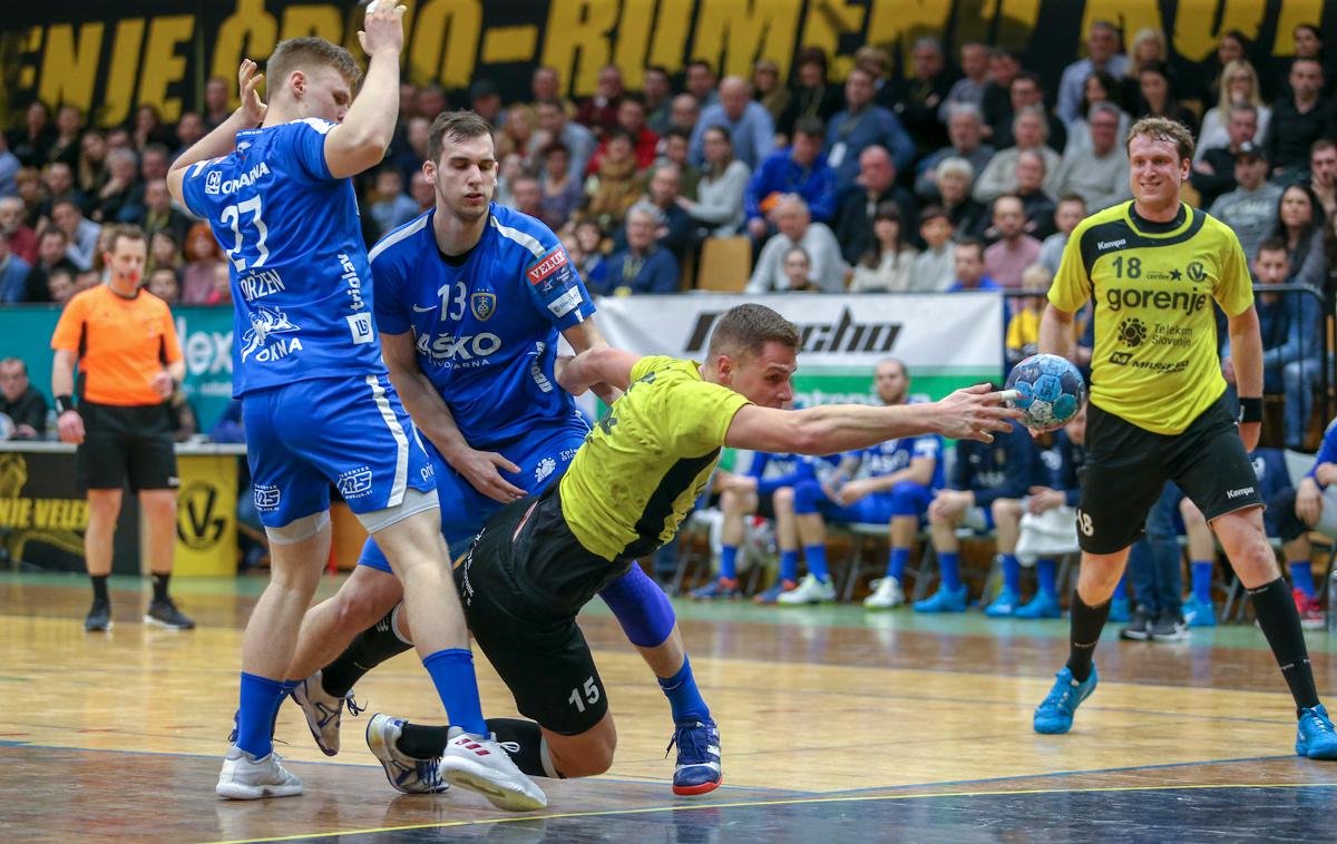 Gorenje Velenje vs Celje Pivovarna Laško | Celjani so zmagovalci derbija v Velenju. | Foto Jurij Vodušek/Sportida