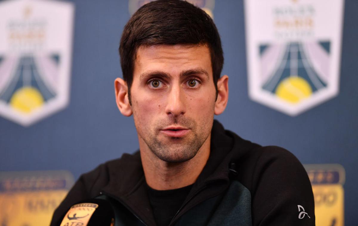 Novak Đoković | Novak Đoković se ne strinja z varnostnimi ukrepi, ki so zajeli svet in šport po pandemiji novega koronavirusa. | Foto Gulliver/Getty Images