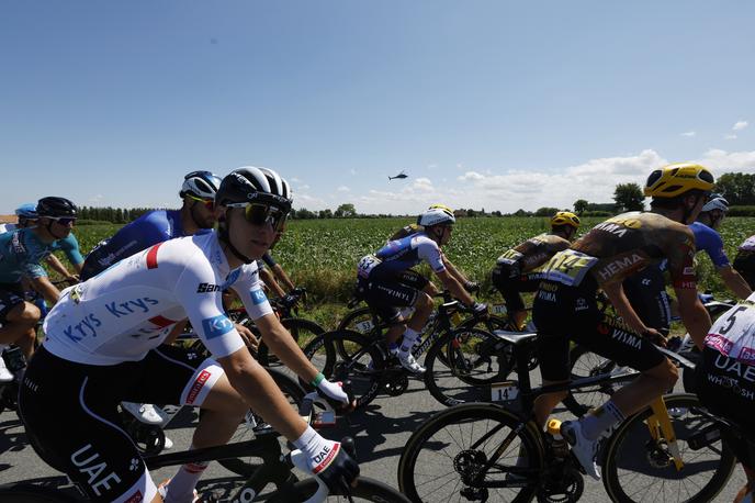 Tadej Pogačar, TDF22 | Tadej Pogačar: Lahko smo pričakovali nekaj takšnega. Wout van Aert je bil danes zelo očitno najmočnejši, vse je razbil. | Foto Guliverimage