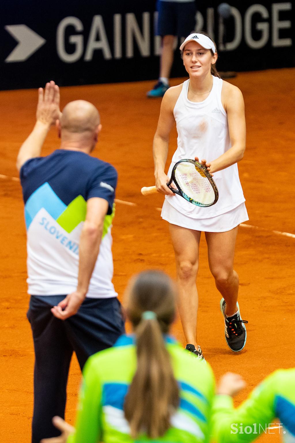 pokal Billie Jean King, Kaja Juvan, Qinwen Zheng