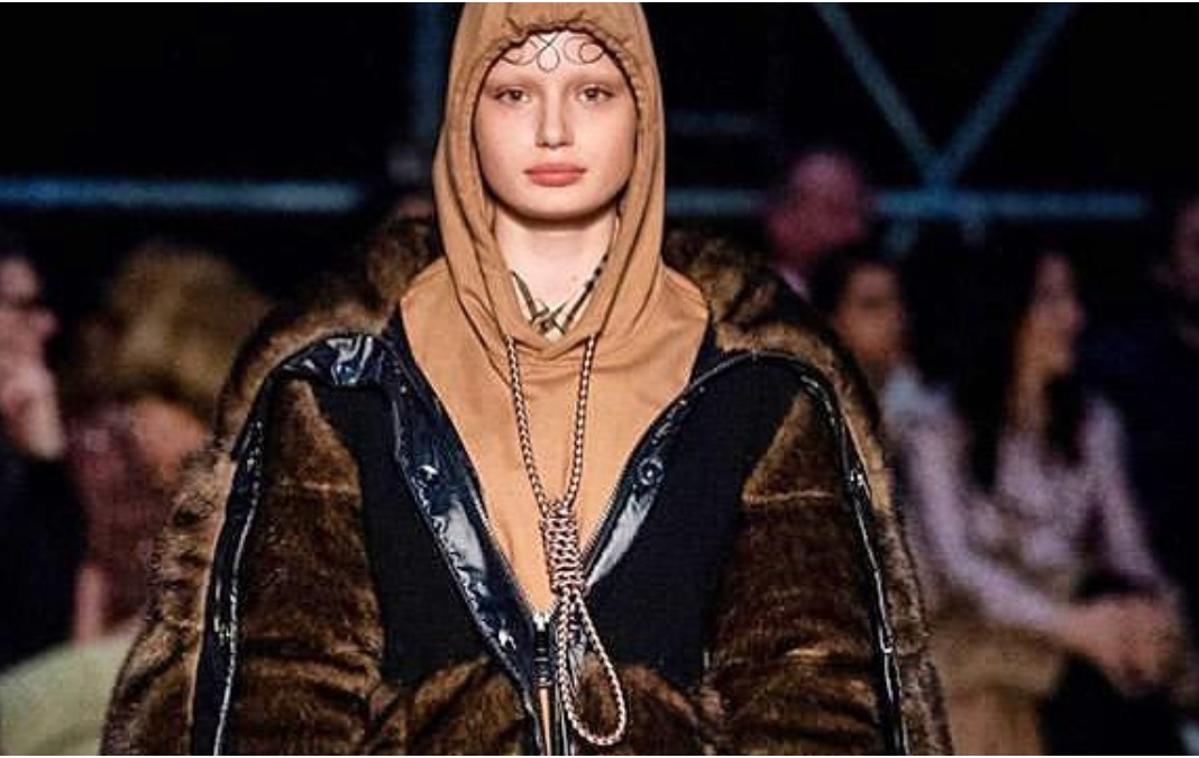 Burberry | Jopica, s katero si je luksuzna znamka Burberry nakopala val ogorčenih kritik. | Foto Instagram