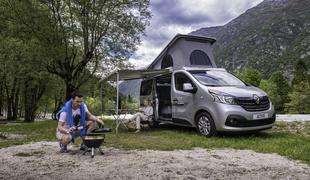 Adria active – renault trafic kot dolenjska različica slovite califiornie