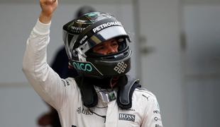 Rosberg ugnal Hamiltona za "pole position" na VN Japonske