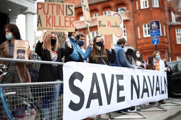 Aleksej Navalni protesti v podporo Moskva | V Sankt Peterburgu so aretirali največ ljudi, in sicer 806.  | Foto Guliverimage