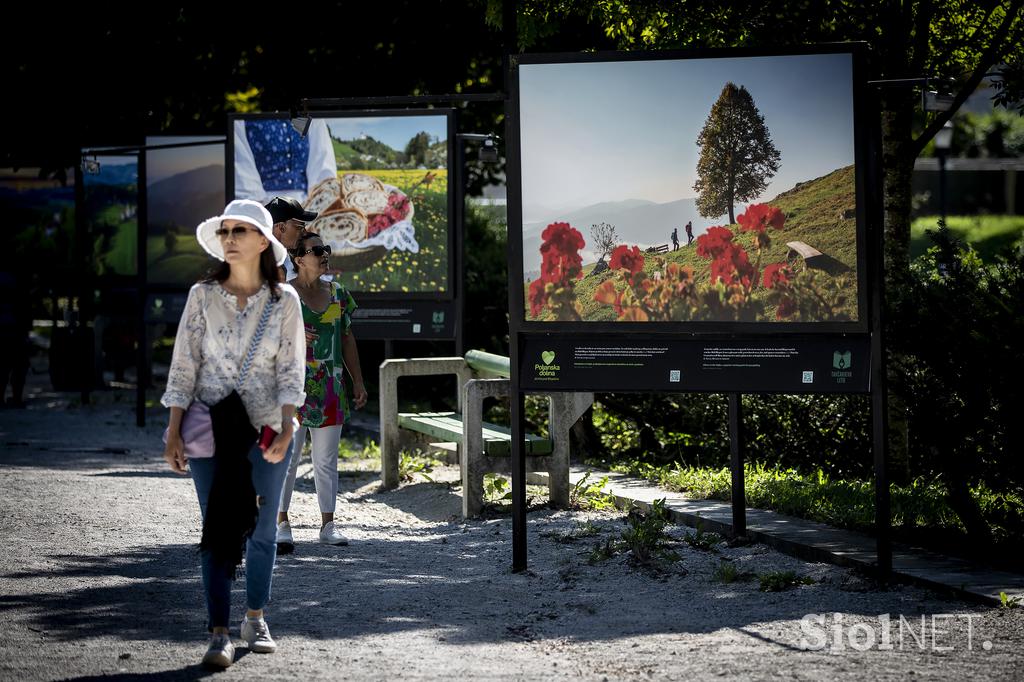 Odprtje razstave Cvetje v jeseni v Ljubljani