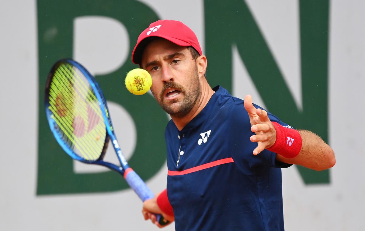 Steve Johnson | Steve Johnson je v prvem krogu Kölna izločil petega nosilca Filipa Krajinovića.  | Foto Getty Images