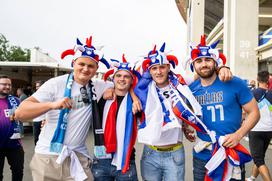 Euro 2024 Frankfurt Slovenija Portugalska navijači