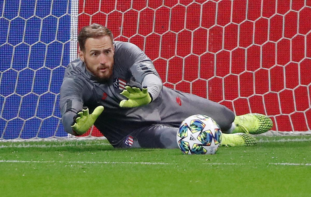 Atletico Jan Oblak | Jan Oblak si je za nastop v ruski prestolnici prislužil visoke ocene. | Foto Reuters