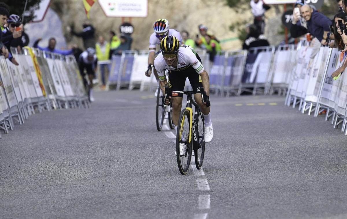 Primož Roglič | Primož Roglič je zmagovalec 5. etape dirke po Kataloniji. V sprintu ciljnega vzpona je strl Remca Evenepoela. | Foto Guliverimage