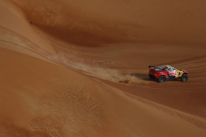 Sebastien Loeb je dobil rekordno šesto zaporedno etapo. | Foto: Reuters