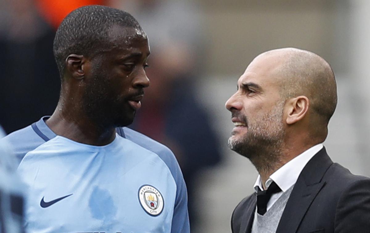 Yaya Toure Josep Guardiola | Foto Reuters