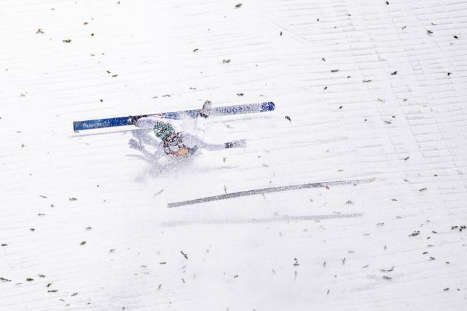 Timi Zajc ob  nesrečnem padcu | Foto: Guliverimage