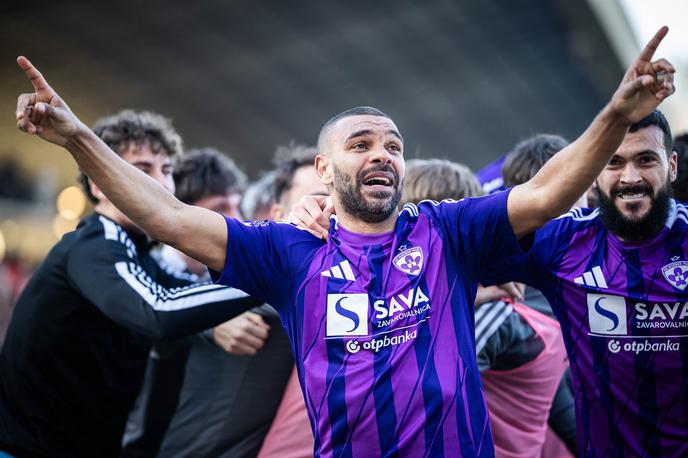 Maribor Olimpija | Junak velikega derbija 1. SNL je postal "gospod derbi" Hillal Soudani. | Foto Jure Banfi