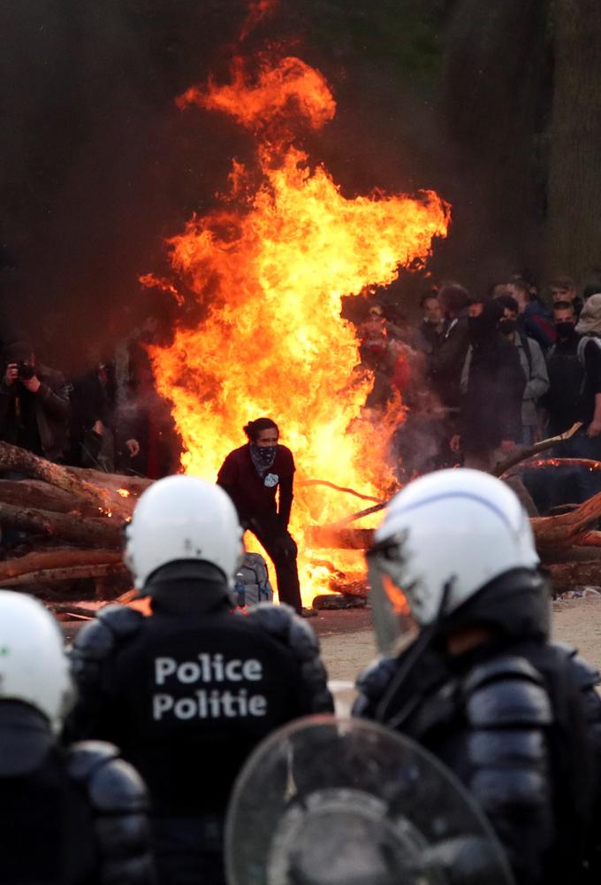 Bruselj Protest | Foto: Reuters