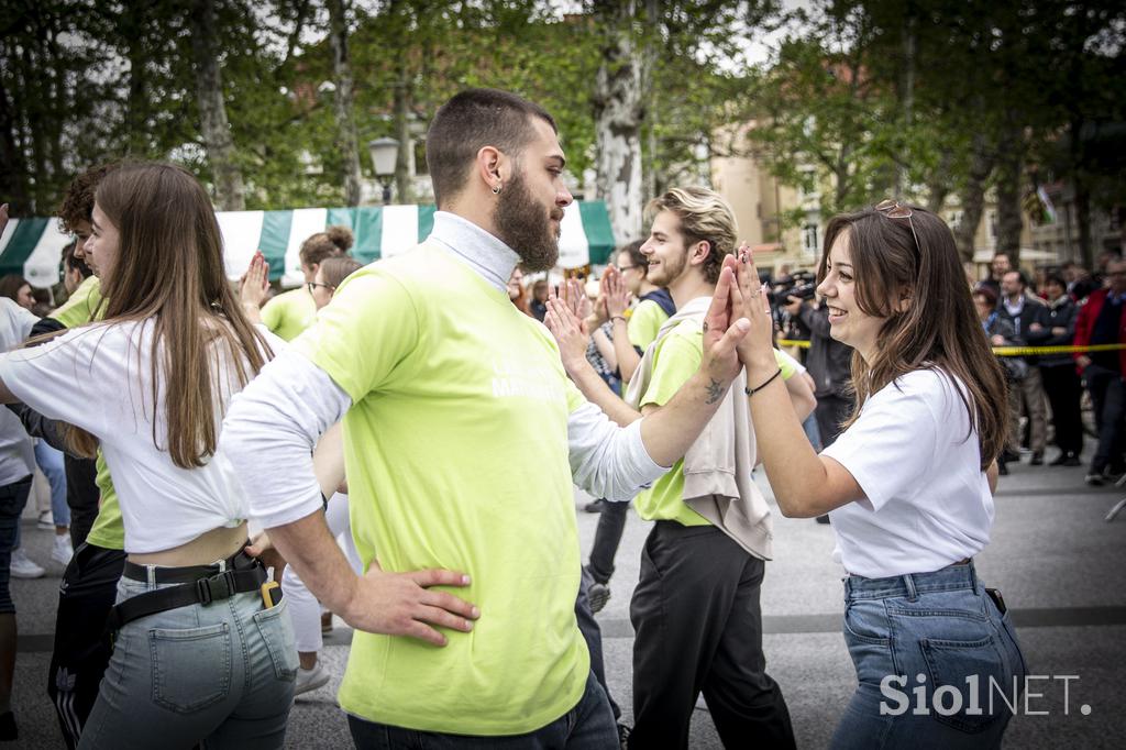 Parada ljubljanskih maturantov 2023