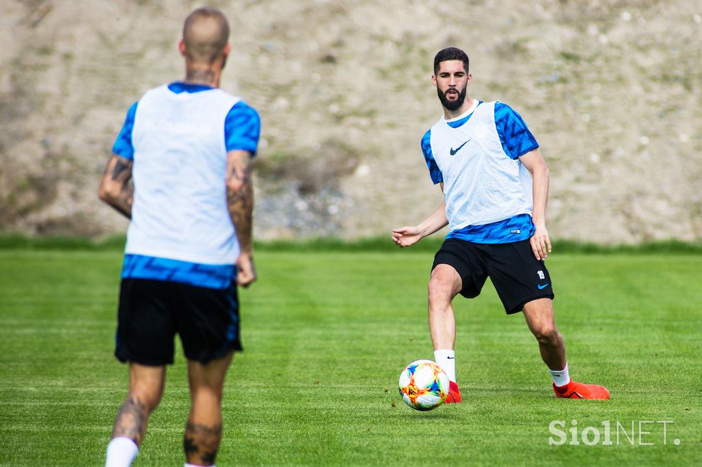 slovenska nogometna reprezentanca, trening