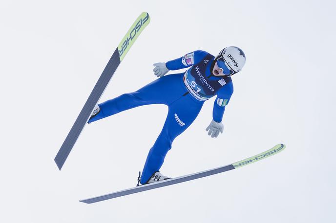 Planica 2023, srednja skakalnica, kvalifikacije, Nika Križnar | Slovenska peterica je zanesljivo opravila kvalifikacije. Najvišje, na osmem mestu, je končala Nika Križnar. | Foto Sportida