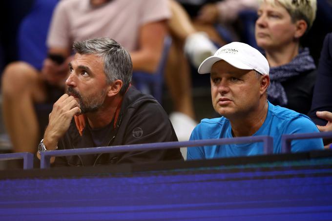 Goran Ivanišević in Marjan Vajda. Trenerja, ki bosta v prihodnji sezoni skrbela za Novaka Đokovića. | Foto: Gulliver/Getty Images