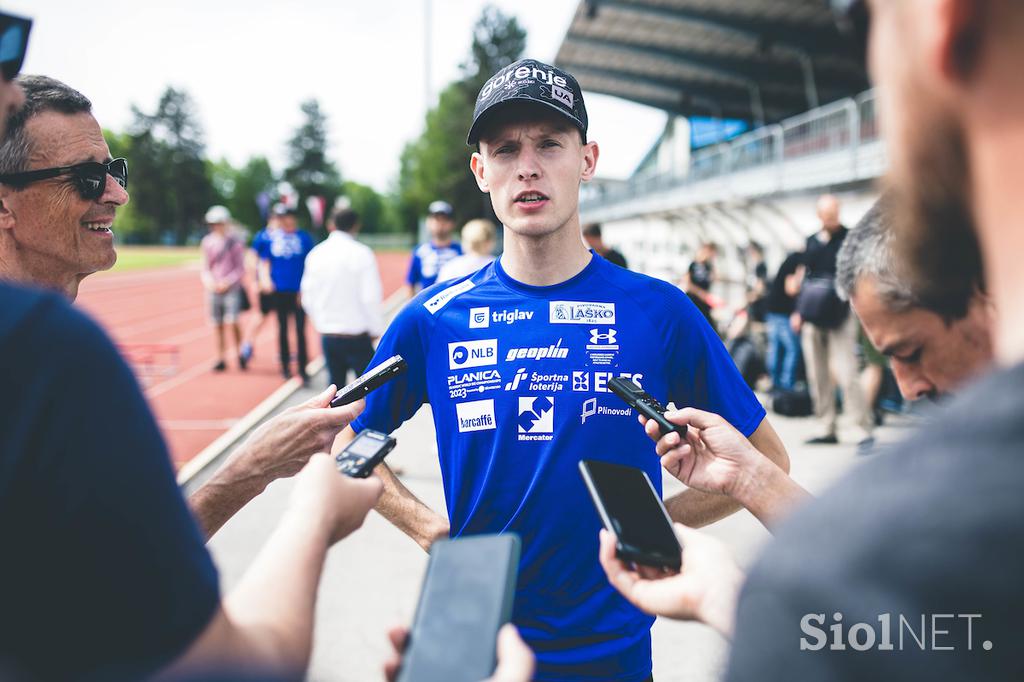 skakalci skakalke trening Kranj