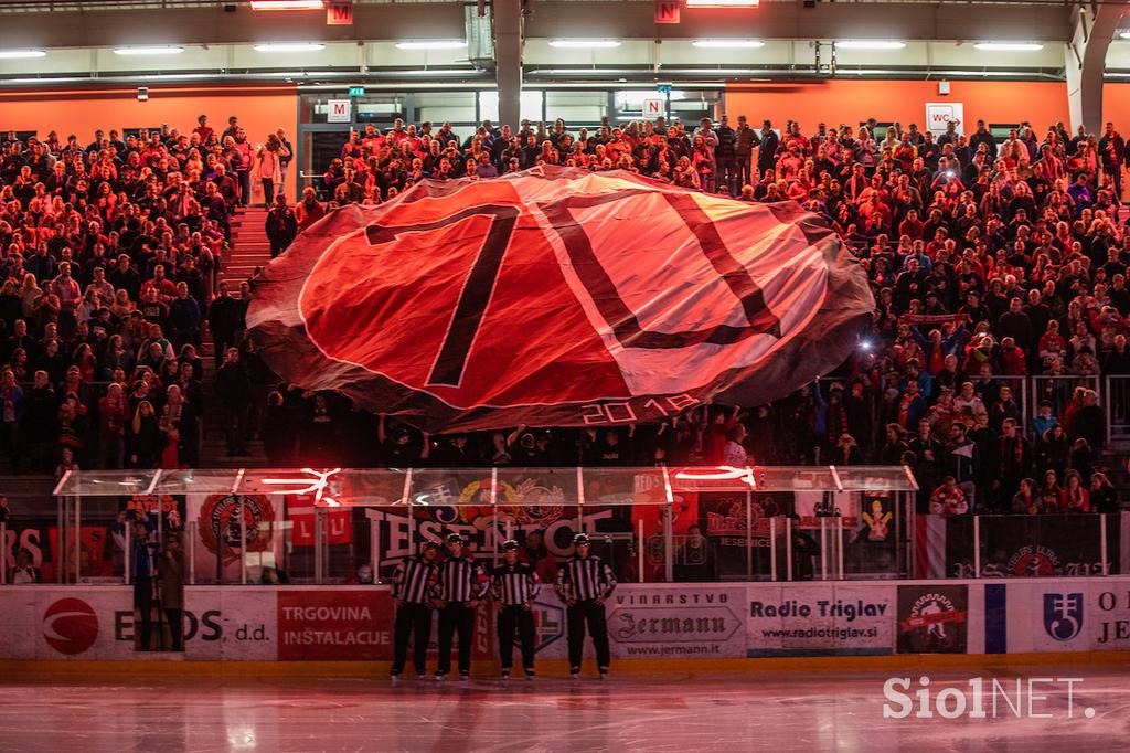 Jesenice Olimpija Alpska liga hokej