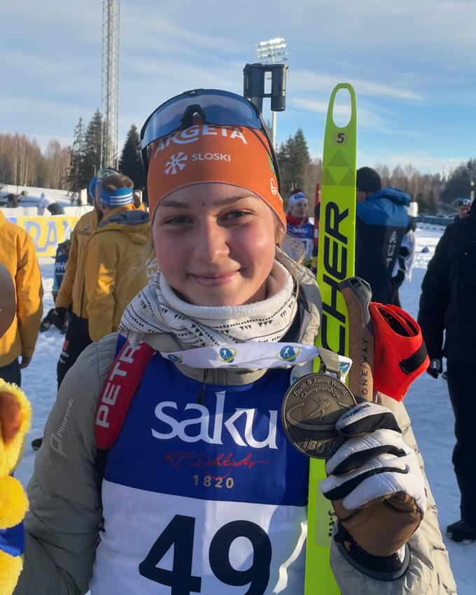 Lena Repinc je danes pokrila vseh 20 tarč. | Foto: SloSki biatlon