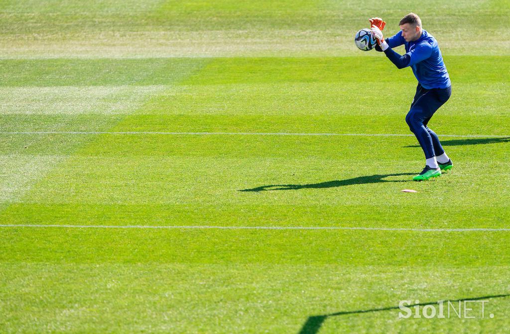 Trening Slovenska nogometna reprezentanca Brdo