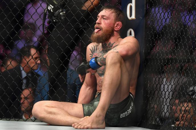 Habib Nurmagomedov Conor McGregor | Conor McGregor po dvoboju ni mogel verjeti, kaj se mu je zgodilo. | Foto Getty Images