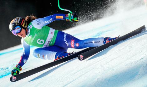 Tesna zmaga Federice Brignone pred Švicarko in rojakinjo, Ilka Štuhec na koncu 22.