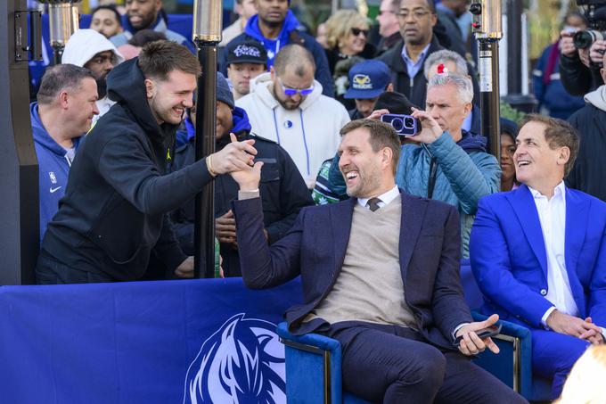 Dirk Nowitzki je priznal, da je dvomil o tako norem vzponu kariere Dončića. | Foto: Reuters