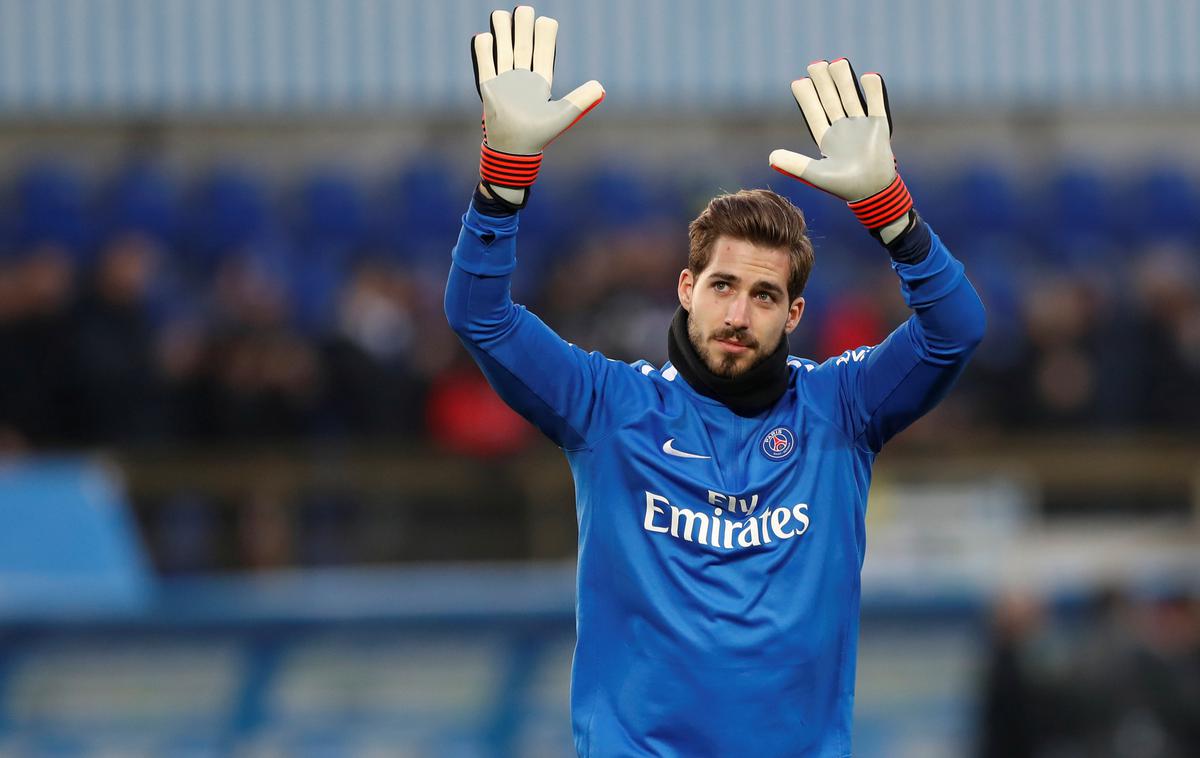 Kevin Trapp | Nemški nogometni vratar Kevin Trapp bo zdaj za prihodnjih pet let oblekel dres francoskega PSG. | Foto Reuters