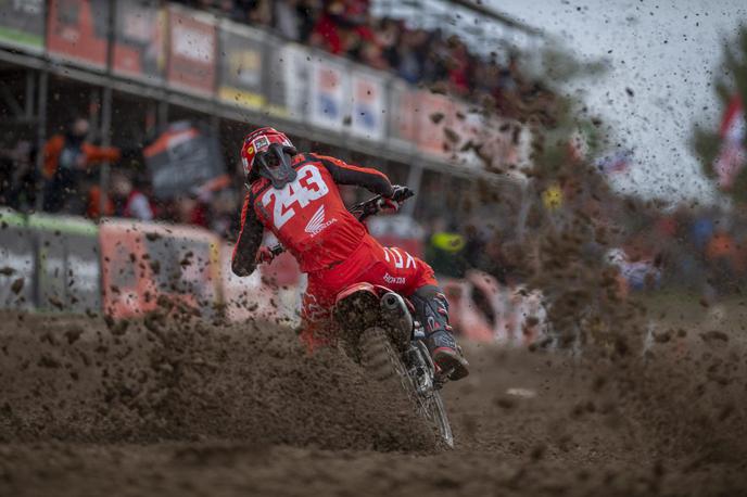 Tim Gajser Mantova | Tim Gajser ima pred zadnjo VN sezone 15 točk zaostanka za Romainom Febvrom. | Foto Honda Pro Racing/ShotbyBavo