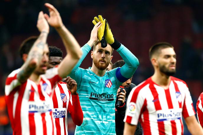 Jan Oblak Atletico Madrid | Atletico Jana Oblaka je edini španski prvoligaški klub, ki je še vedno neporažen v tej sezoni. | Foto Reuters