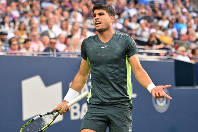 Carlos Alcaraz | Carlosa Alcaraza je v četrtfinalu Toronta izločil Tommy Paul. | Foto Guliverimage