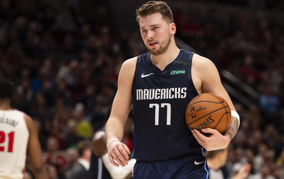 Luka Dončić | Luka Dončić proti Utahu ni bil razpoložen pri metu za tri točke in prostih metih. | Foto Reuters