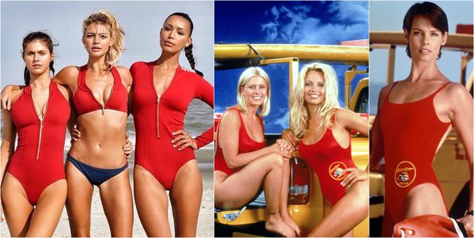 Novi obrazi v starih vlogah: Alexandra Daddario, Kelly Rohrbach in Ilfenesh Hadera bodo zasedle vloge, v katerih so igrale Nicole Eggert, Pamela Anderson in Alexandra Paul. | Foto: 