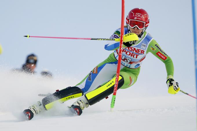 Ana Bucik se je z devetim mestom v Leviju podpisala pod najboljši začetek sezone. | Foto: Getty Images