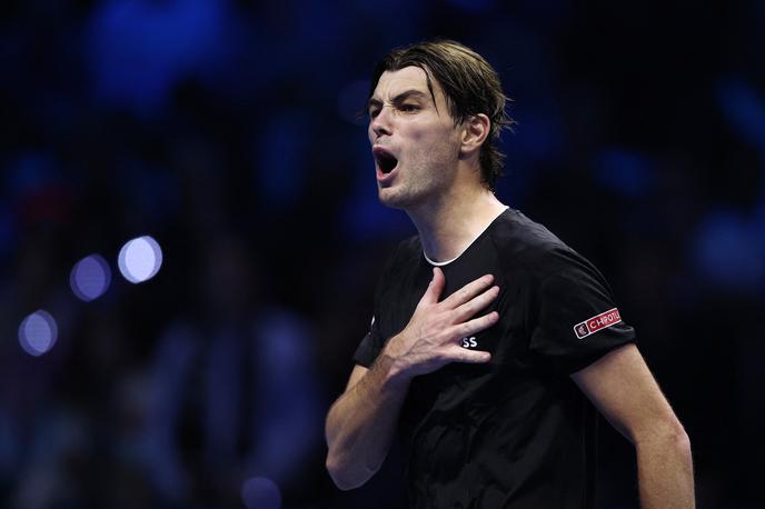 Taylor Fritz | Taylor Fritz se je prvič prebil v finale zaključnega turnirja. | Foto Reuters