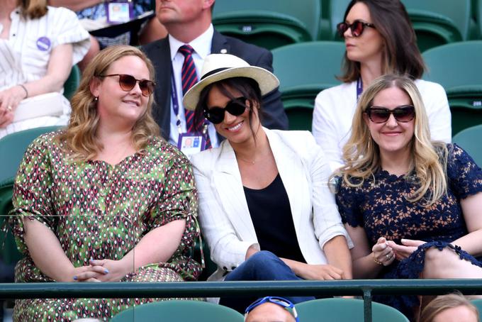 A glede na to, da je Wimbledon eden najbolj gledanih teniških turnirjev na svetu, so jo fotografi vseeno ujeli v objektiv. | Foto: Getty Images