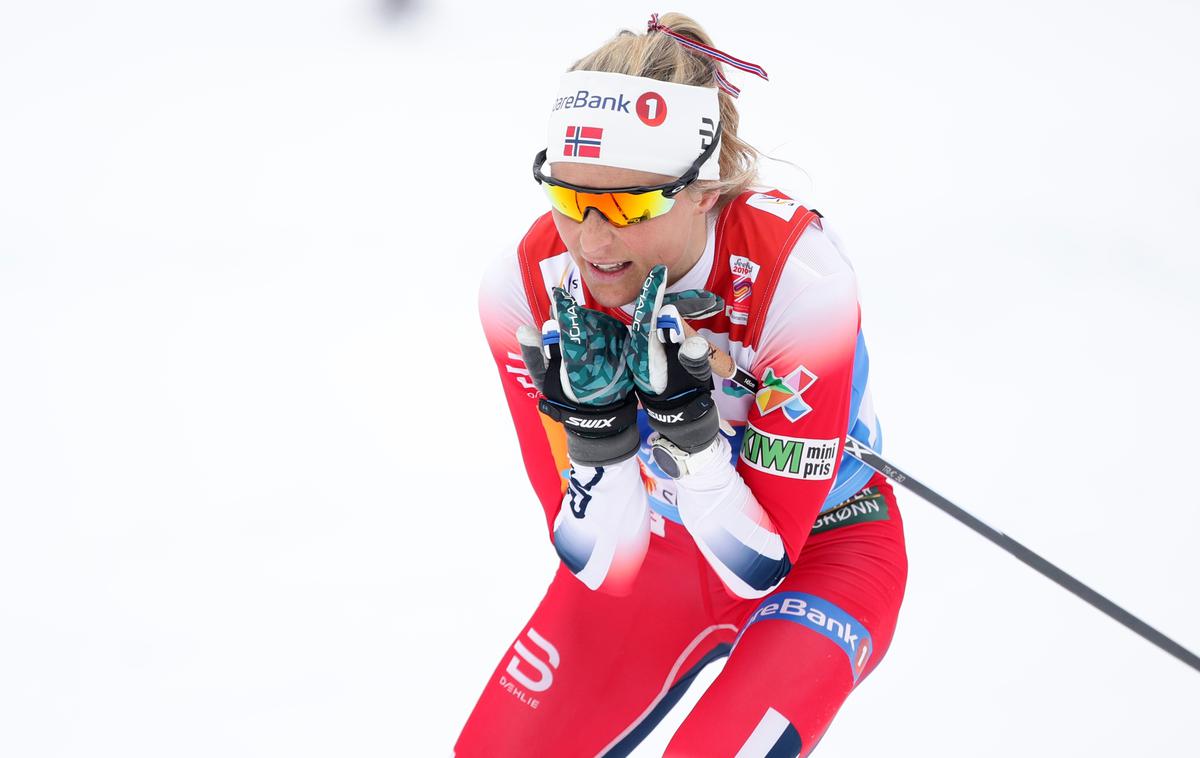 Therese Johaug | Therese Johaug je na prvenstvu v Seefeldu osvojila četrto odličje, tretje zlatega leska. | Foto Reuters