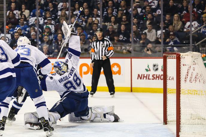 Andrej Vasiljevski | Andrej Vasiljevski bo še osem sezon nosil dres ekipe lige NHL Tampa Bay Lightning. | Foto Reuters