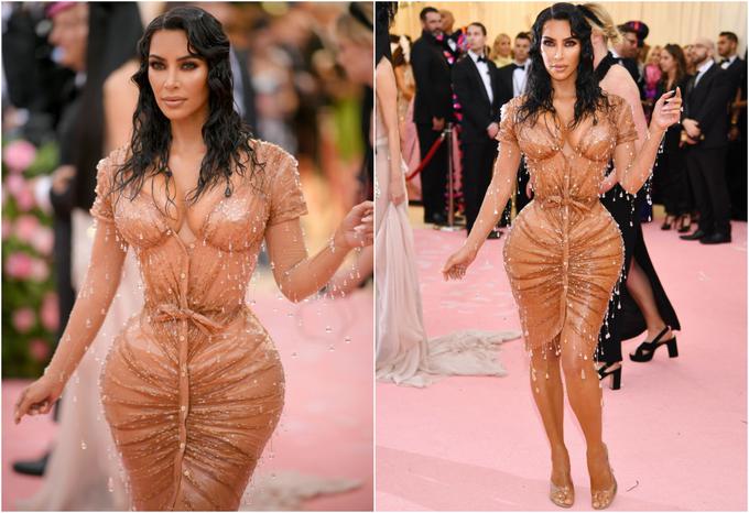 Kim na letošnji prireditvi Met Gala | Foto: Getty Images