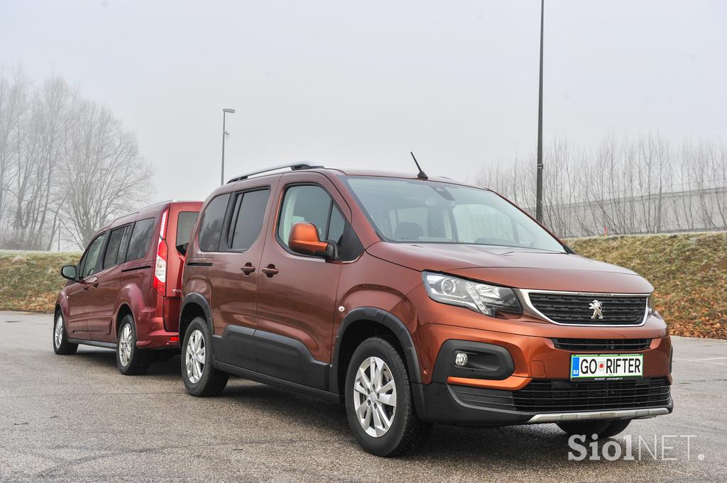 Ford tourneo courier in peugeot rifter