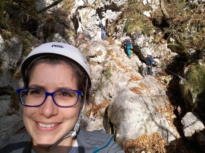 Veronica pravi, da se zdaj, ko ima otroke, ne bi nikoli vrnila v Ameriko. | Foto: osebni arhiv Veronice Strata Stanič