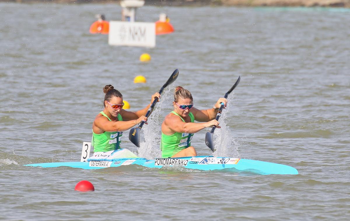 Anja Osterman in Špela Ponomarenko Janjić | Anja Osterman in Špela Ponomarenko Janić: Kvalifikacije niso bile najboljše, zato je temu sledila težja skupina v polfinalu, ampak je bila danes težka za druge, ne za naju. | Foto Nina Jelenc