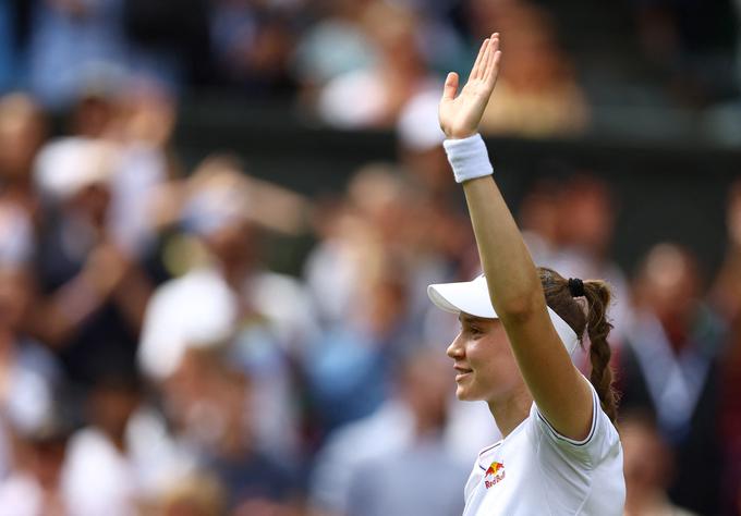 Elena Ribakina je na igriščih All England Cluba slavila leta 2022, letos pa ima status četrte nosilke. | Foto: Reuters