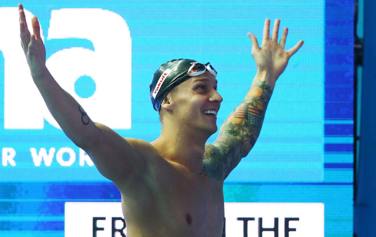 Caeleb Dressel | Caeleb Dressel je na Madžarskem postavil nov svetovni rekord. | Foto Gulliver/Getty Images